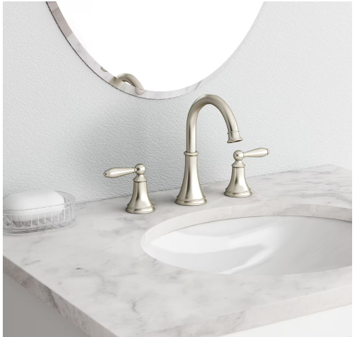 Pfister Courant 8 in. Widespread 2-Handle Bathroom Faucet in Brushed Nickel